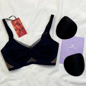 Honeylove CrossOver Bra size S, color "Runway" Black and Sand